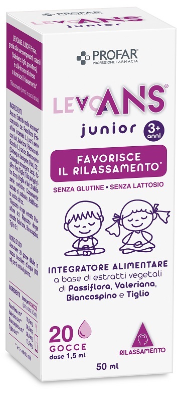 PROFAR LEVOANS JUNIOR GOCCE 50 ML - FARMACIA33