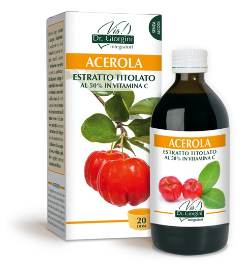 ACEROLA ESTRATTO TITOLATO AL 50% 200 ML - FARMACIA33