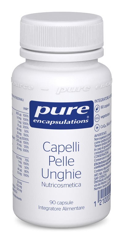 PURE ENCAPSULATIONS CAPELLI PELLE UNGHIE 90 CAPSULE - FARMACIA33