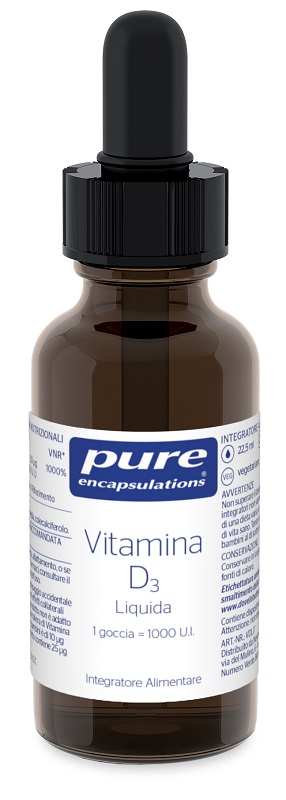PURE ENCAPSULATIONS VITAMINA D3 LIQUIDA 22,5 ML - FARMACIA33