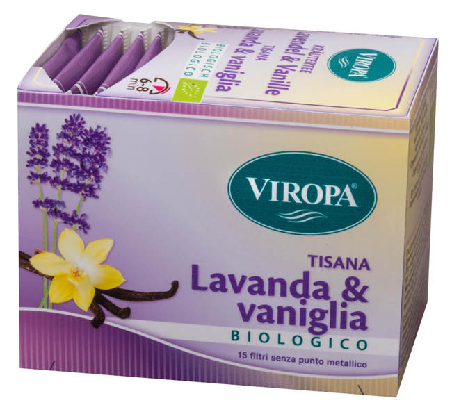 VIROPA TISANA LAVANDA&VANIGLIA BIOLOGICO 15 FILTRI - FARMACIA33
