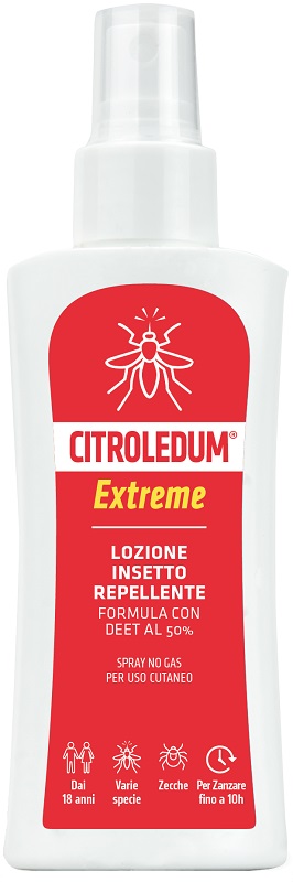 CITROLEDUM LOZIONE SPRAY EXTREME DEET 50% 100 ML - FARMACIA33