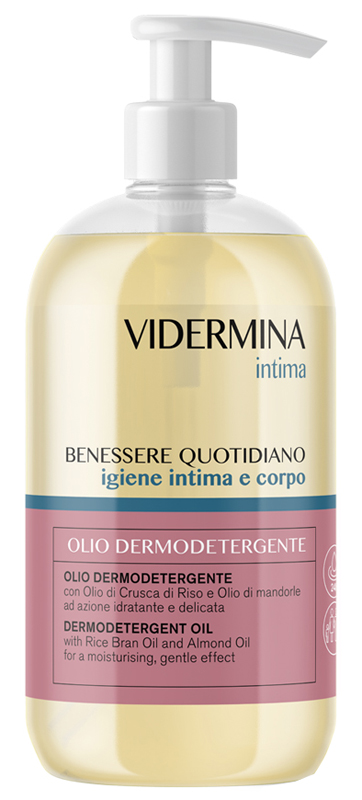 VIDERMINA INTIMA OLIO DETERGENTE CORPO E INTIMO 500 ML - FARMACIA33
