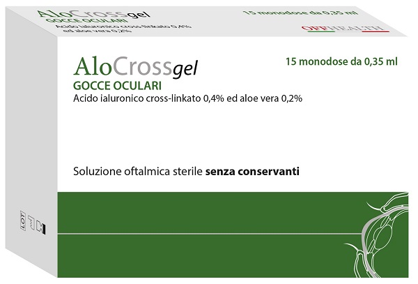 ALOCROSSGEL SOLUZIONE OFTALMICA 15 MONODOSE DA 0,35 ML - FARMACIA33