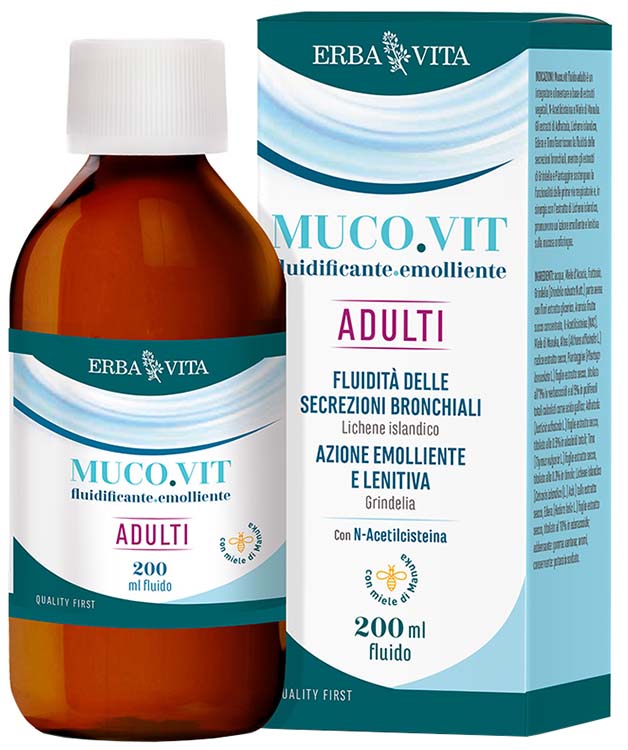 MUCOVIT FLUIDO ADULTI 200 ML - FARMACIA33
