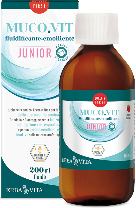 MUCOVIT FLUIDO BAMBINI 200 ML - FARMACIA33