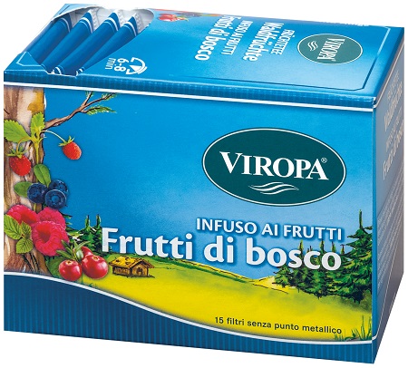 VIROPA INFUSO AI FRUTTI DI BOSCO 15 BUSTINE DA 2,5 G - FARMACIA33