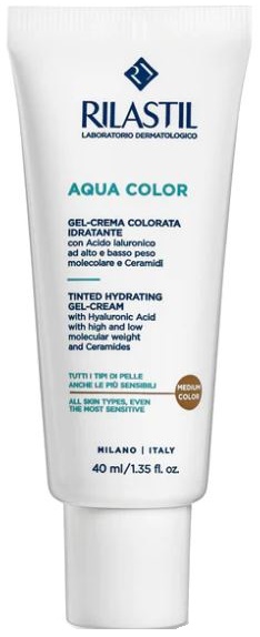 RILASTIL AQUA COLORATA GEL CREMA MEDIUM - FARMACIA33