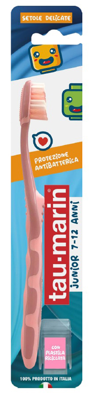TAU MARIN SPAZZOLINO JUNIOR ANTIBATTERICO 7-12 ANNI - FARMACIA33
