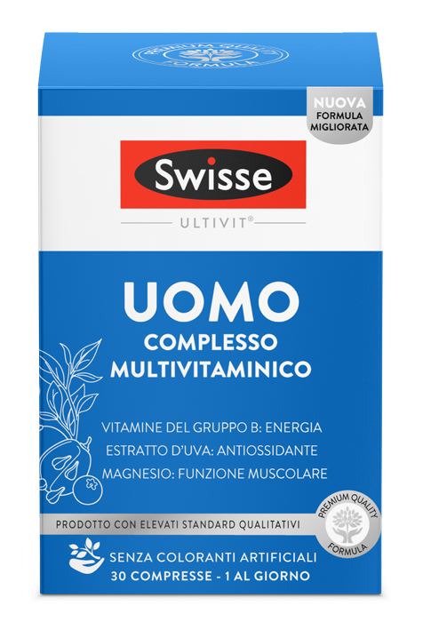 SWISSE MULTIVITAMINICO UOMO 30 COMPRESSE - FARMACIA33