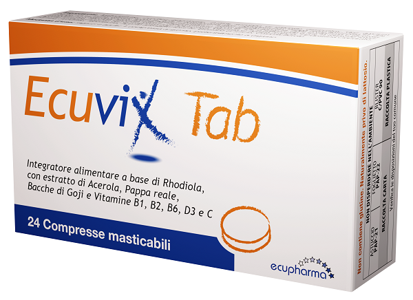 ECUVIX TAB 24 COMPRESSE MASTICABILI - FARMACIA33