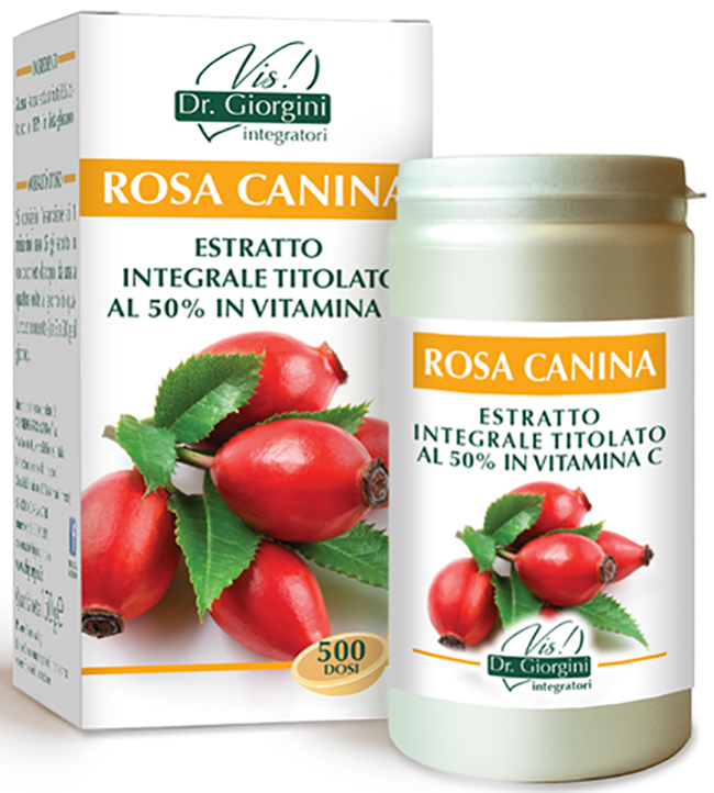 ROSA CANINA ESTRATTO INTEGRALE TITOLATO POLVERE 100 G - FARMACIA33