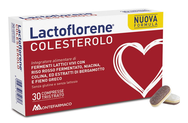 LACTOFLORENE COLESTEROLO TRISTRATO 30 COMPRESSE - FARMACIA33