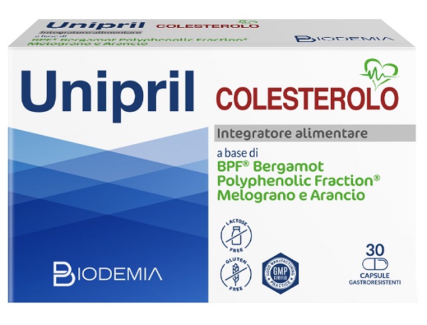 UNIPRIL COLESTEROLO 30 CAPSULE GASTRORESISTENTI - FARMACIA33