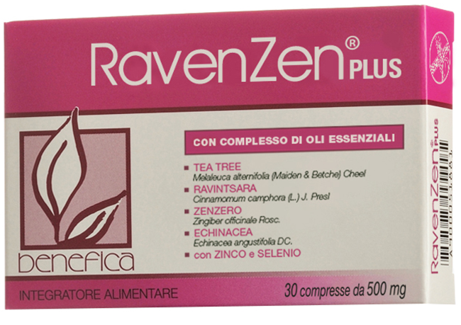 RAVENZEN PLUS 30 COMPRESSE BENEFICA - FARMACIA33