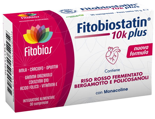 FITOBIOSTATIN 10K PLUS 30 COMPRESSE - FARMACIA33