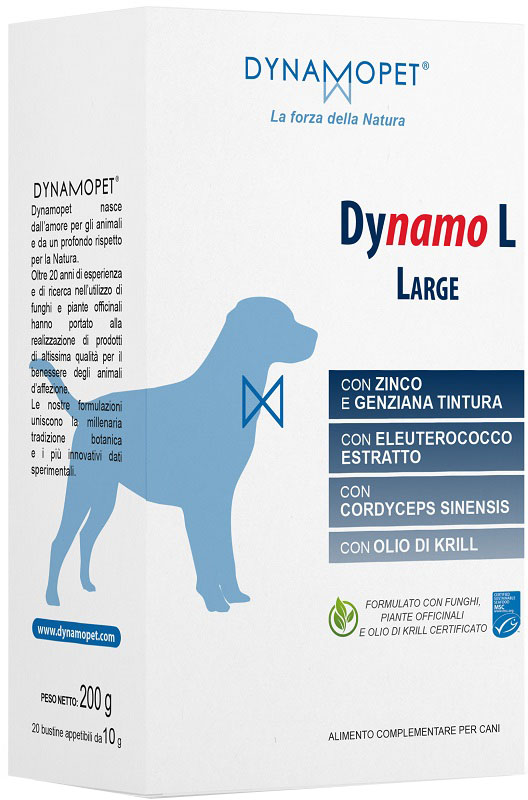 DYNAMO L LARGE CANI 20 BUSTINE DA 10 G - FARMACIA33