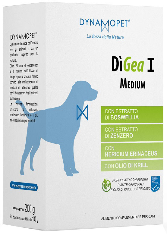 DIGEA I MEDIUM PER CANI 20 BUSTINE DA 10 G - FARMACIA33