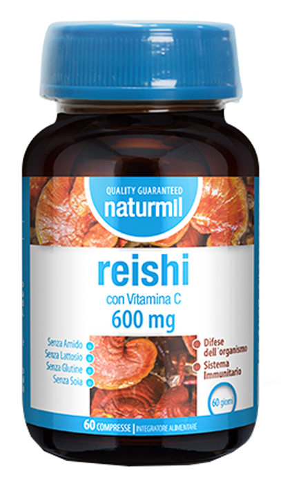 NATURMIL REISHI 600 MG 60 COMPRESSE - FARMACIA33