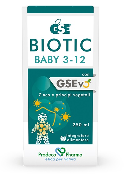 GSE BIOTIC BABY 3-12 250 ML - FARMACIA33