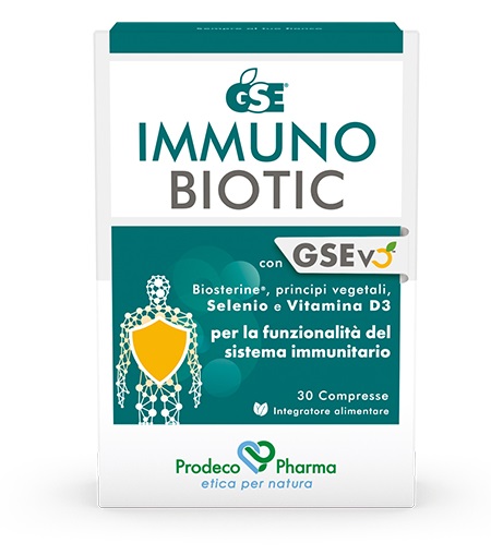 GSE IMMUNOBIOTIC 30 COMPRESSE - FARMACIA33