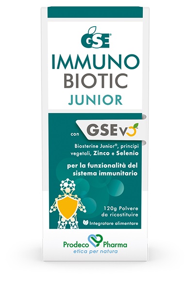 GSE IMMUNOBIOTIC JUNIOR 120 G - FARMACIA33