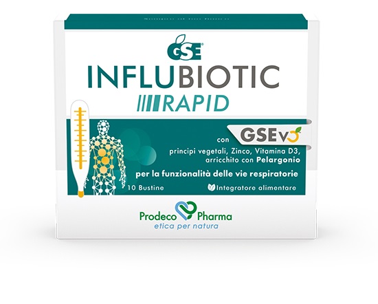 GSE INFLUBIOTIC RAPID 10 BUSTINE - FARMACIA33