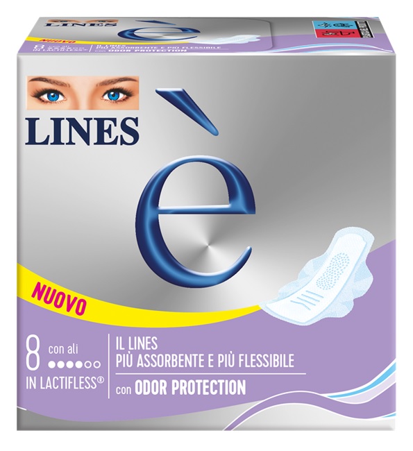 LINES E' ALI DOWNCOUNT 8 PEZZI - FARMACIA33