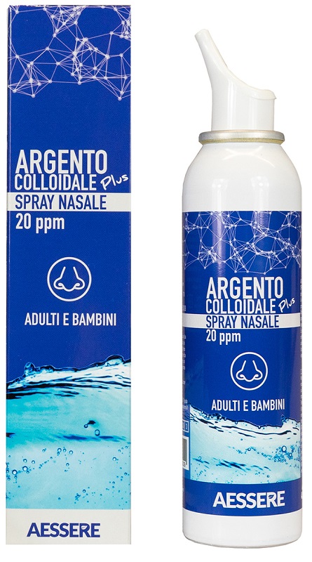 ARGENTO COLLOIDALE PLUS NASALE SPRAY 20 PPM 100 ML - FARMACIA33