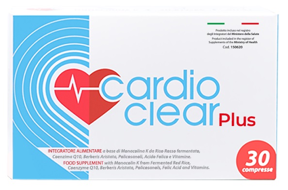 CARDIOCLEAR PLUS 30 COMPRESSE - FARMACIA33