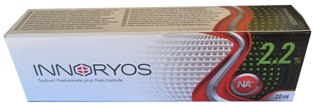 SIRINGA INTRA-ARTICOLARE INNORYOS 2,2% ACIDO IALURONICO 2 ML - FARMACIA33