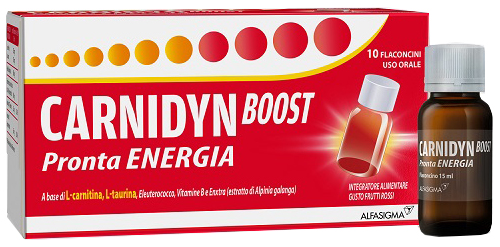 CARNIDYN BOOST 10 FLACONCINI - FARMACIA33