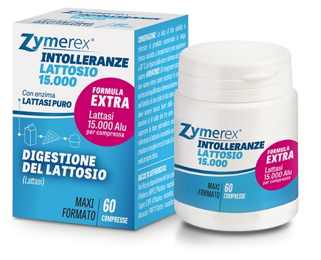 ZYMEREX INTOLLERANZE LATTOSIO 15000 60 COMPRESSE - FARMACIA33