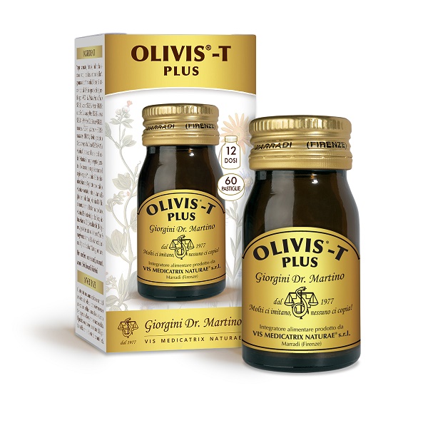 OLIVIS-T PLUS PASTIGLIE 500 MG 30 G - FARMACIA33