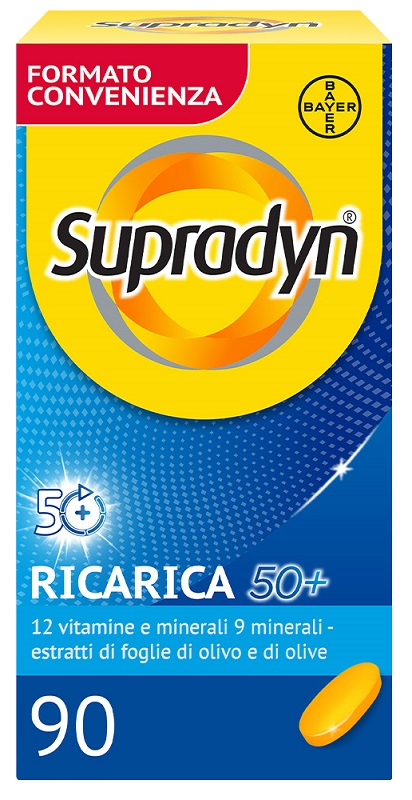 SUPRADYN RICARICA 50+ 90 COMPRESSE RIVESTITE - FARMACIA33