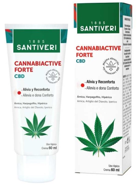 CANNABIACTIVE FORTE CBD CREMA 60 ML - FARMACIA33