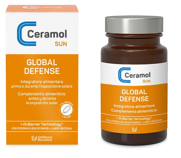 CERAMOL GLOBAL DEFENSE 30 COMPRESSE - FARMACIA33