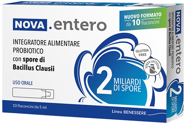 NOVA ENTERO 2 MILIARDI 10 FLACONCINI DA 5 ML - FARMACIA33