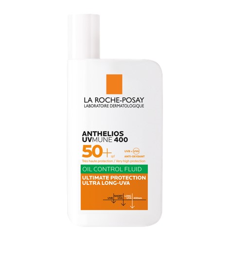 ANTHELIOS FLUIDO OIL CONTROL CON PROFUMO UVMUNE SPF50+ 50 ML - FARMACIA33