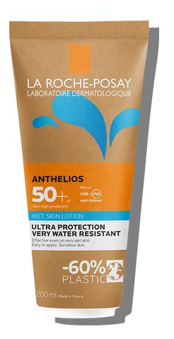 ANTHELIOS GEL PELLE BAGNATA 50+ 200 ML NUOVO PAPERPACK - FARMACIA33