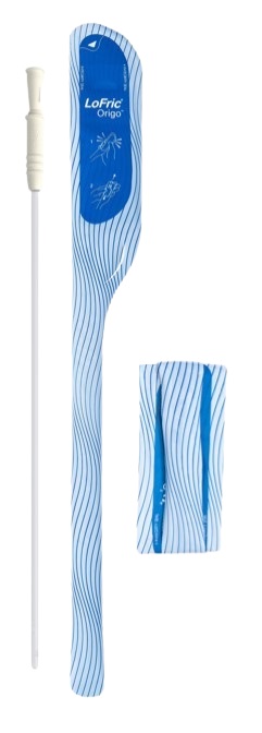 CATETERE URINARIO IDROFILO MONOUSO CON SOLUZIONE SALINA LOFRIC ORIGO PER UOMO MISURA CH14 LUNGHEZZA 40 CM PUNTA FLESSIBILE 30 PEZZI - FARMACIA33