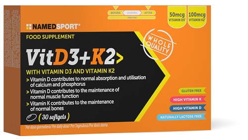 VITD3+K2 30 SOFTGELS - FARMACIA33