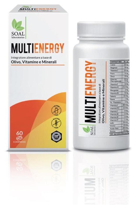 MULTIENERGY 60 COMPRESSE - FARMACIA33