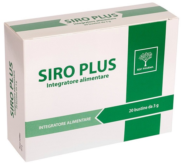 SIRO PLUS 20 BUSTINE DA 3 G - FARMACIA33