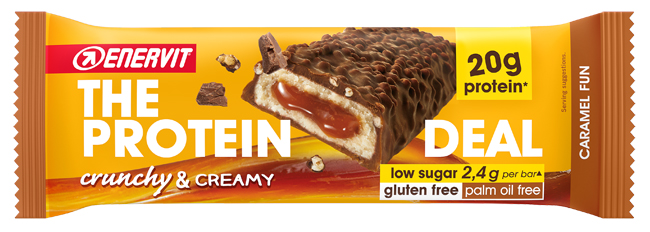 THE PROTEIN DEAL CARAMEL FUN BARRETTA 55 G - FARMACIA33