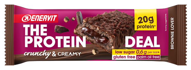 THE PROTEIN DEAL BROWNIE LOVER BARRETTA 55 G - FARMACIA33