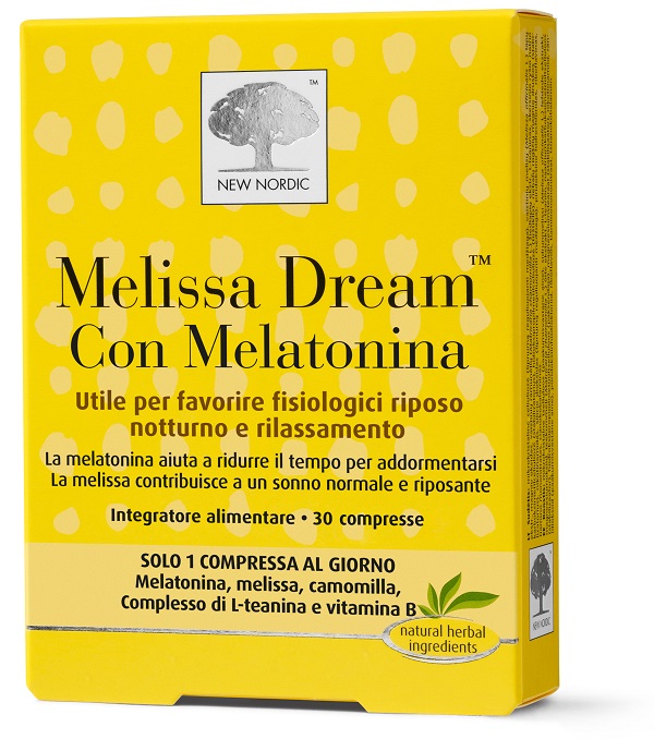 MELISSA DREAM CON MELATONINA 30 COMPRESSE - FARMACIA33