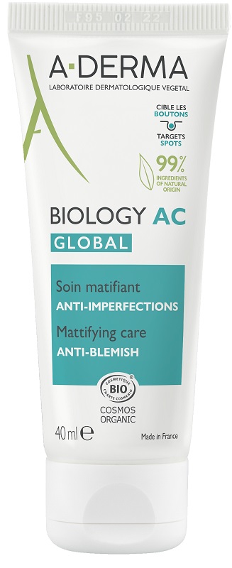 ADERMA BIOLOGY AC GLOBAL TRATTAMENTO OPACIZZANTE ANTI IMPERFEZIONI 40 ML - FARMACIA33