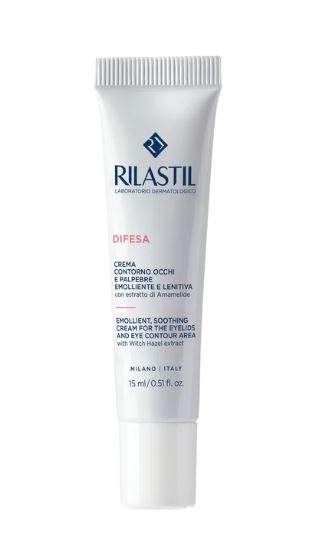 RILASTIL DIFESA CREMA CONTORNO OCCHI E PALPEBRE EMOLLIENTE E LENITIVA 15 ML - FARMACIA33