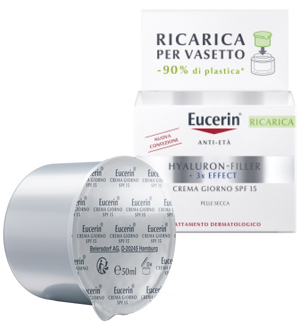 EUCERIN FACE CREAM ANTI AGE HYALURON GIORNO SPF15 50 ML - FARMACIA33